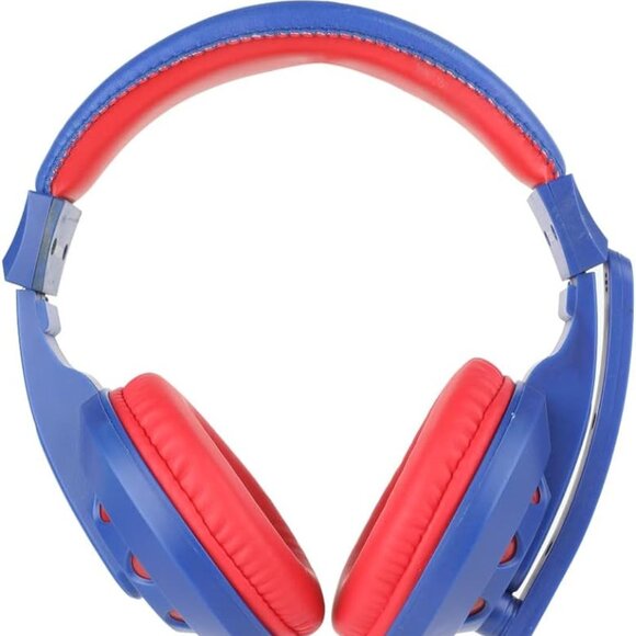 Sonic The Hedgehog Gaming Headset with Communication Mic Blue Red - Picture 9 of 10